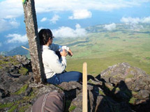 Climbing Pico Mountain