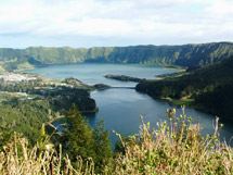 Sete Cidades Twin Lakes