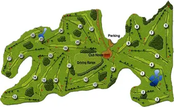 Course Map Batalha Golf Club