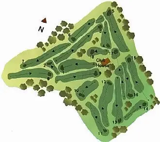 Course Map Golfe da Ilha Terceira